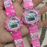 #CINNAMOROLL KIDS WATCH LIGHT AND MUSIK