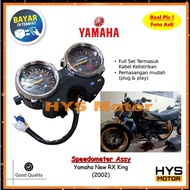 HYS Spidometer Assy YAMAHA RX King New (2002) - Speedometer Spido Kilometer KM Full Set Kabel Mika T