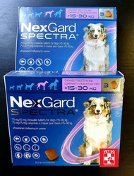 Nexgard Spectra 15-30kg LARGE  DOUBLE BOX DEAL(FREE NINJA VAN DOORSTEP DELIVERY)EXPIRY 31/09/2023