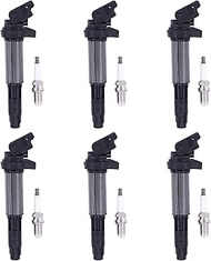 Ignition Coil Spark Plug Set Rod Ignition Coil for 1 Series F20 F21 E87 E81 E88 E82 3 Series E46 E90