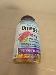 Webber Naturals Omega-3 900mg 魚油