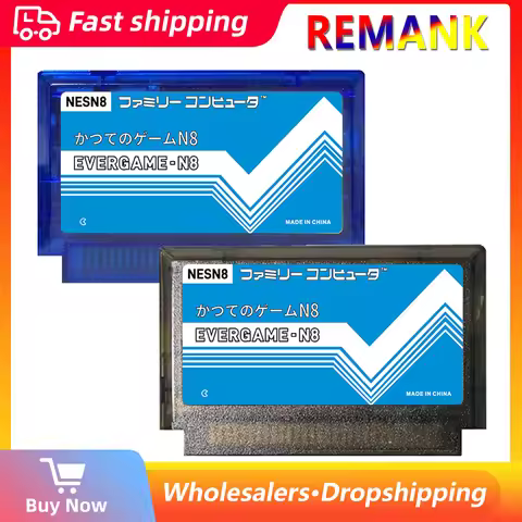 REMANK N8 Nes Cartridge EVERGAME-N8 Super NESN8 Cartridge For FC Video Game Console Accesories NEW S