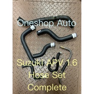 SUZUKI APV 1.6 RADIATOR HOSE SET COMPLETE .Suitable : SUZUKI APV 1.6 only