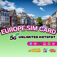 JOYTEL【 Global SIM Card 】【 🔥UNLIMITED CHEAP PRICE 】【 Switzerland 】【 Europe 】Global Simkad 全球上网卡