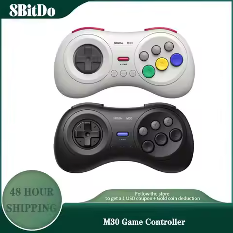 8BitDo M30 Game Controller Bluetooth Gamepad Wireless Joystick For Android Windows Macos Steam Switc