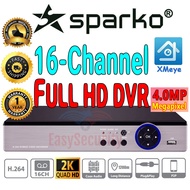 16CH 16CHANNEL FULL HD DVR 4.0MP SPARKO CCTV 16-CH Digital Video Recorder Full HD 4MP P2P View on ph