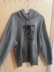 Uniqlo龍珠聯名軍綠色連帽衛衣Hoodie
