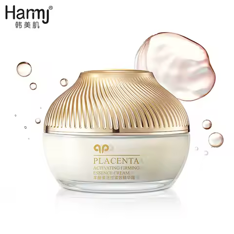 50g Korean Sheep Placenta Activating Firming Essence Cream Anti-wrinkle Brightening Moisturizing Nic