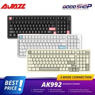 AK992 Retro Wired Mechanical Keyboard 100% 98-Key Full Layout Hot-Smoke USB Gaming Keyboard Multimed