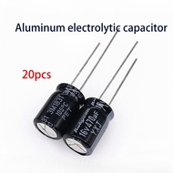 20pcs 10*13 aluminum electrolytic capacitor 6.8UF 10UF 15UF 400V  Electrolytic Capacitor assortment