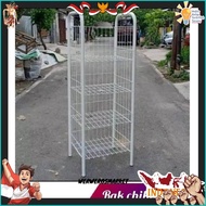Jumbo Multipurpose Shelf with 5/ Stacks Chiki/ Shelf Iron Shelf / Shop Shelf / Display Shelf / Baske