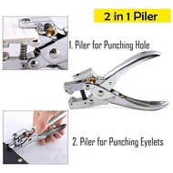 Eyelet Hole Punch 5MM & Plier Puncher 2 in 1 Puncher Scrapbooking