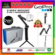 GoPro 3 Way Triway ORIGINAL GoPro 3Way Tripod Stick Monopod