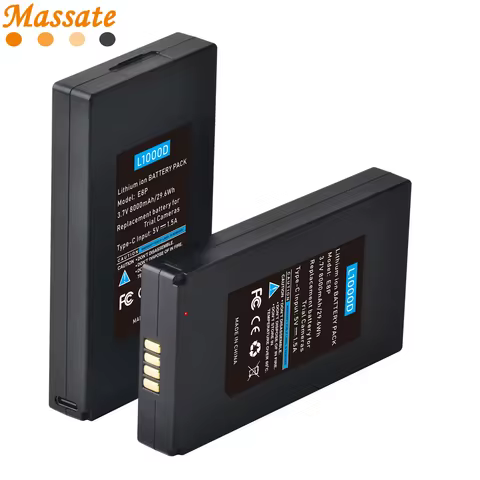 Massate E8P L1000D 8000mAh Rechargeable Lithium Battery Pack for GardePro E6P E8P E8PWF E6PCF X60P X