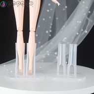 AARON1 1/6 Doll Display Stand, Model Display Show Stand Doll Stander for Girl Doll, Fashion Puppet PVC Doll Supporting Transparent Leg Support Girls