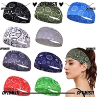OPTIMISTI8E Fitness Sweat Guide, Sweatproof Absorbing Sweat Antiperspirant Band, Elastic Yoga Hairba