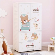 Cute Kids Wardrobe Japanese Cartoon for kids Cloth Cabinet Almari baju Kanak kanak