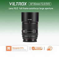 Viltrox 85mm F2.0 EVO FE Full Frame Auto Focus Medium Telephoto Prime Lens for Sony E Mount A7IV A7C