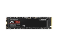 【Samsung 三星】SSD 990 PRO PCIe 4.0 NVMe M.2 1TB固態硬碟(MZ-V9P1T0BW)公司貨