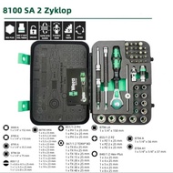 WERA(Germany) Zyklop 1/4"DR Tool set