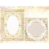 Rococo Gray 100 sheets Memo Pads design paper (honne market)