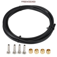 FREEWOODIEGI Bicycle Hydraulic Disc Brake Hose, 2.5m Black Bicycle Brake Hose Kit, BH90 for  M506, M
