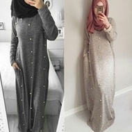 Woman Abaya Islamic Female Muslim Apparel Muslim Decoration KKaftan Maxi Dress