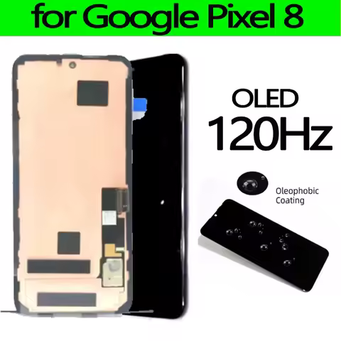 Original OLED, 120Hz 6.2'' Replacement For Google Pixel 8 LCD Display Touch Screen GKWS6, G9BQD, GA0