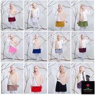 07: (SALE) Mini Skirt Extender For Muslimah [Basic Cut] ANGGERIK - Kain Seluar Skirt Extended Labuh 