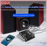 DIGUI 1Pc ZK-MT21 2x50W+100W 2.1 Channel Bluetooth 5.0 Subwoofer Digital Bass Amp