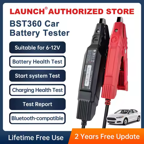 LAUNCH BST360 12V Car Battery Tester Automotive Cranking Charging Scanner Tools for CRP919E BT/PRO E