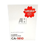 Cabin Filter Ac Nissan X-Trail Xtrail T31 2009-2013 - Sakura Ca-1810