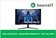 Samsung 32" Odyssey Neo G7 165Hz UHD Curved Gaming Monitor P/N: LS32BG752NEXXS - 3 Years Local Warranty