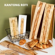 [1-Pcs] Bread Pack French bread bag Baguette food grade multipurpose bread packaging bag paper bread