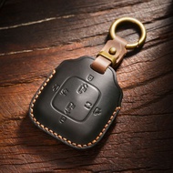 ZEEKR 009 Key cover Applicable ZEEKR 001 007 009 ZEEKR X ZEEKR 7X Car Handmade Stitching Genuine Lea