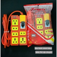 VINAMAX 6000W 6-PIN LOAD POWER OUTLET WITH CB30A INCLUDED 2 CONVENIENT CHARGING USB PORTS