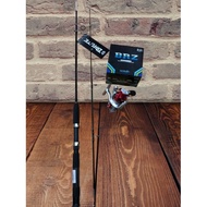 Set Reel abu garcia brute & reel ikano BRZ