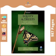 [PRINTED VERSION] Equity & Trusts Law Text, Cases & Materials (EQT Law Reading)
