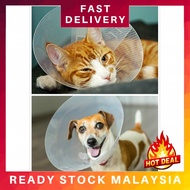Pet E-Collar Surgery Dog Cat Elizabeth Collar Neck Protection Vet Dog Cone Cat Cone