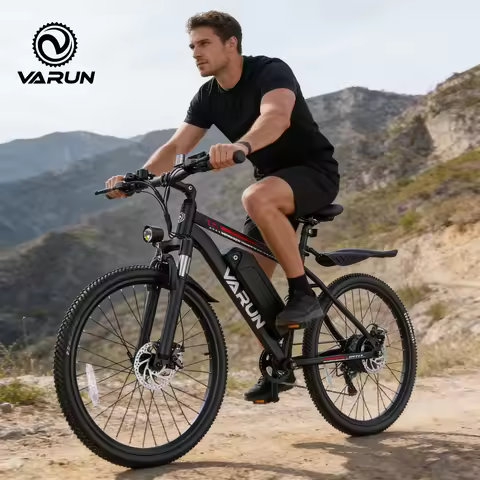 Varun M26-2 Air Adult Electric Bike, 500W Electric Bicycle, 36V 7.8Ah, 26" MTB E-bike, 32km/h Mounta