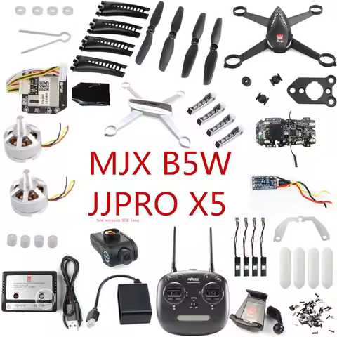JJPRO X5 MJX B5W RC Drone Quadcopter spare parts motor propellers blades body shell receiver ESC rem