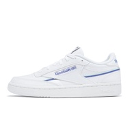 Reebok Casual Shoes Club C 85 Vagan White Blue Women's Small Classic Sports [ACS] 100074445