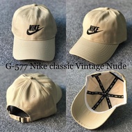Topi Nike Classic Vintage Nude G-577