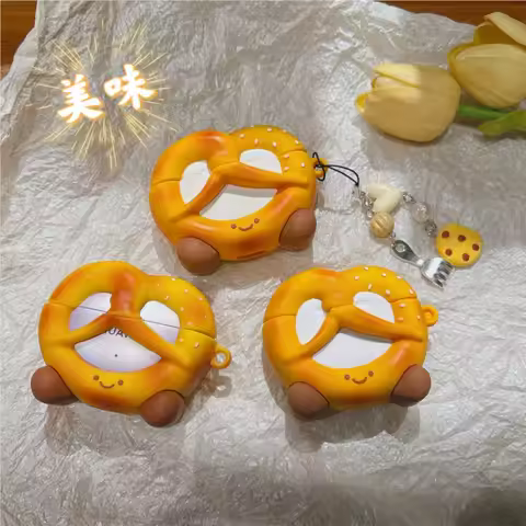 Lye-water buns Case For Huawei FreeClip Cute Cartoon Silicone Wireless Earphone For Huawei FreeClip 