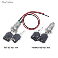 FF 12mm Zinc Alloy Key Switch ON OFF with 2 Keys Tubular Lock Power Button 1A PH