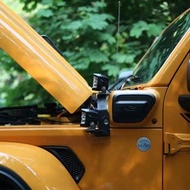 A-pillar dual deck leds light bar mount brackets for jeep JL 4XE