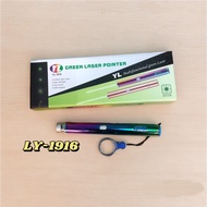 chainashop7 LASER pointerเลเซอร์ USB ปากกาเลเซอร์ ไฟเลเซอร์ชี้กระดานชี้เป้า พกพาได้สะดวก แสงสีเขียว