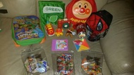 兒童玩具，背包，全新Spiderman帽，vtech 着燈發聲車仔，重身勁靚料子……萬變光影相機，麵包超人背包，忍者龜背包，全新七考板，薑餅人，anpanman, 全部一大堆，(一半是新的)，屯門交收