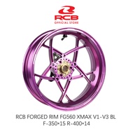 RCB FORGED RIM FG560 XMAX V1 V2 V3 SIZE F-350*15 / R-400*14
