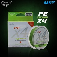 PE Tycoon X4 20-80 lbs Braided Line 4 Length 100 Meters Per Roll Cable Fishing Equipment